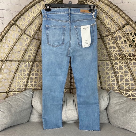 DROPPED💖GRLFRND Reed High-Rise Slim-Leg Jeans - Picture 6 of 8